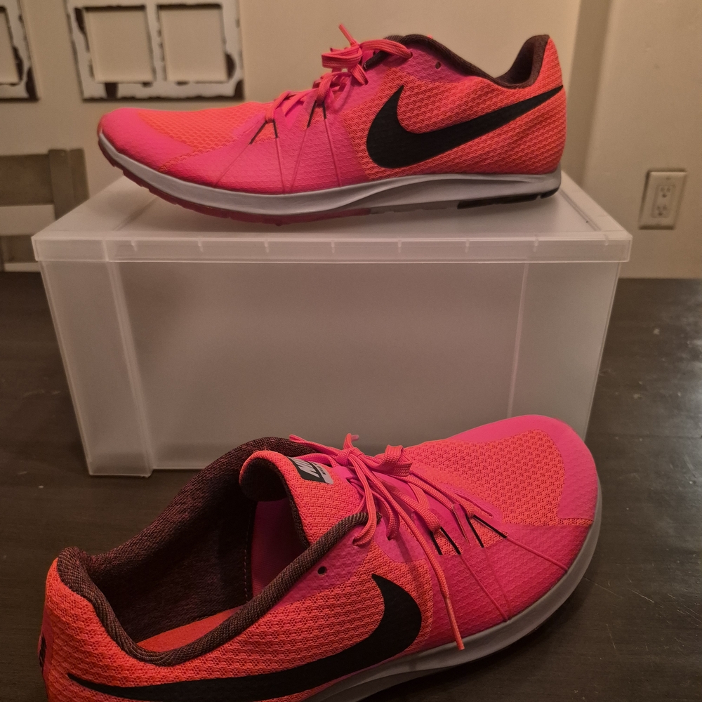 Nike Pink and Black Athletic Shoes